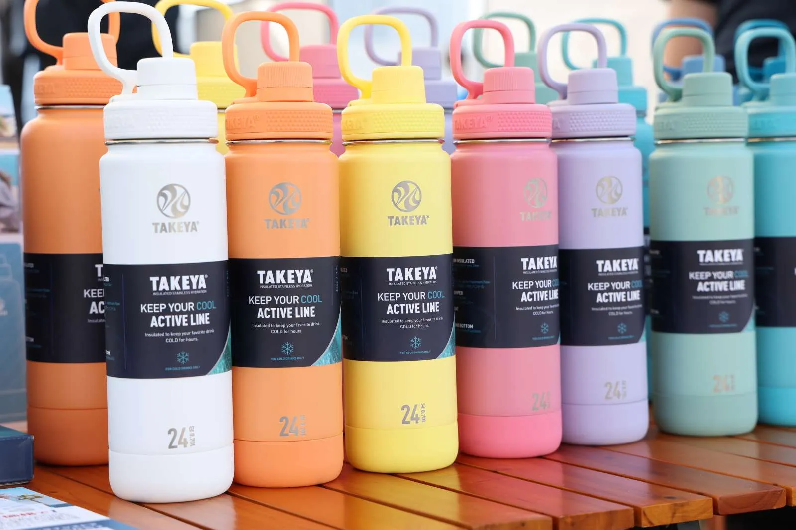 タケヤのボトル展示